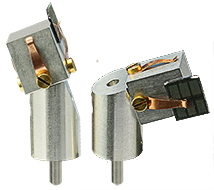 EM-Tec P75 EBSD 70° S-Clip Probenhalter für Si-Chips / dünne Proben, Std. Pin